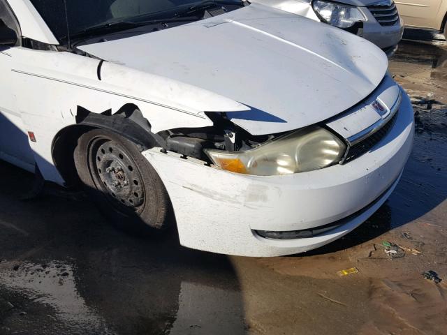 1G8AG52FX4Z181988 - 2004 SATURN ION LEVEL WHITE photo 9