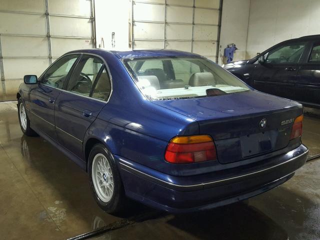 WBADM634XYGU27693 - 2000 BMW 528 I AUTO BLUE photo 3