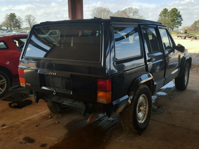 1J4FN78SXTL145067 - 1996 JEEP CHEROKEE C BLACK photo 4