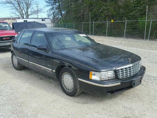 1G6KE54Y3WU808256 - 1998 CADILLAC DEVILLE DE BLACK photo 1