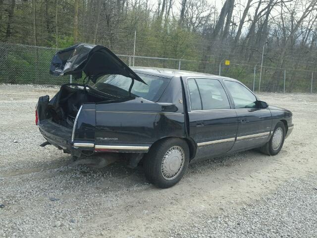 1G6KE54Y3WU808256 - 1998 CADILLAC DEVILLE DE BLACK photo 4