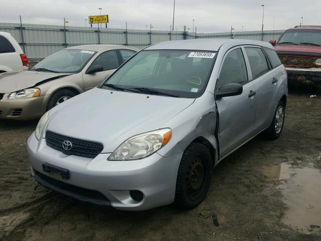 2T1KR32E97C661003 - 2007 TOYOTA COROLLA MA SILVER photo 2