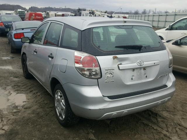 2T1KR32E97C661003 - 2007 TOYOTA COROLLA MA SILVER photo 3