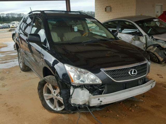 JTJGW31U172001878 - 2007 LEXUS RX 400H BLACK photo 1