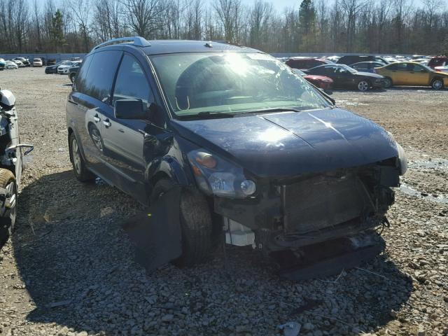 5N1BV28U79N107152 - 2009 NISSAN QUEST S BLUE photo 1