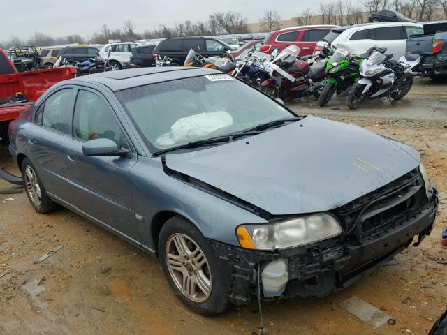 YV1RS592352459175 - 2005 VOLVO S60 2.5T GREEN photo 1