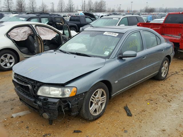 YV1RS592352459175 - 2005 VOLVO S60 2.5T GREEN photo 2