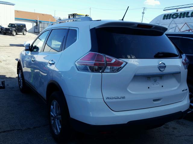 5N1AT2MV7GC897383 - 2016 NISSAN ROGUE S WHITE photo 3