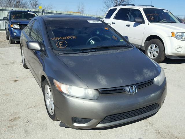 2HGFG11897H503971 - 2007 HONDA CIVIC EX GRAY photo 1