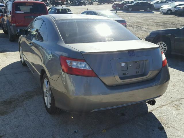 2HGFG11897H503971 - 2007 HONDA CIVIC EX ნაცრისფერი ფოტო 3