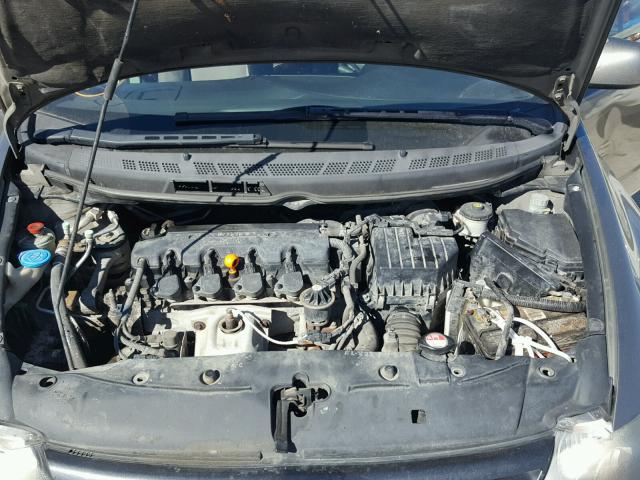 2HGFG11897H503971 - 2007 HONDA CIVIC EX ნაცრისფერი ფოტო 7