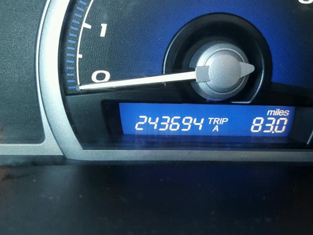 2HGFG11897H503971 - 2007 HONDA CIVIC EX ნაცრისფერი ფოტო 8