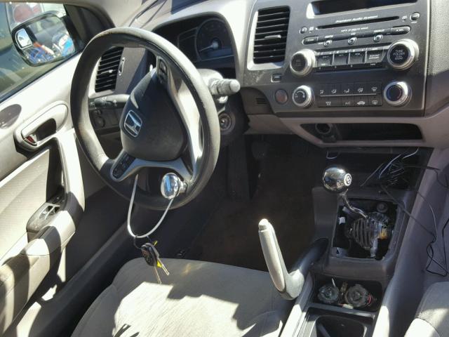 2HGFG11897H503971 - 2007 HONDA CIVIC EX ნაცრისფერი ფოტო 9