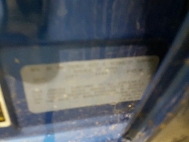 KL1TD52615B466538 - 2005 CHEVROLET AVEO BASE Mavi foto 10