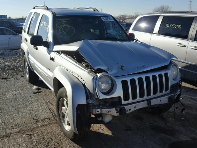 1J8GL58K63W540312 - 2003 JEEP LIBERTY LI SILVER photo 1