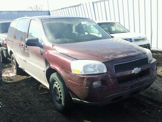 1GNDV23WX8D138686 - 2008 CHEVROLET UPLANDER L MAROON photo 1