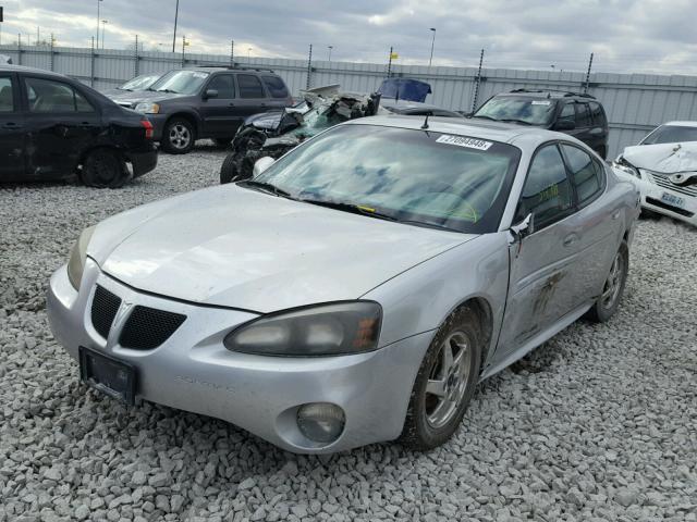 2G2WS522541207935 - 2004 PONTIAC GRAND PRIX SILVER photo 2