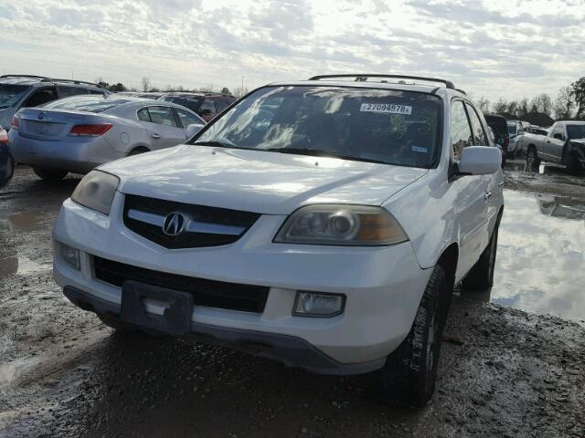 2HNYD18664H532855 - 2004 ACURA MDX TOURIN WHITE photo 2