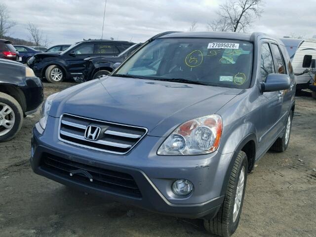 SHSRD78936U416912 - 2006 HONDA CR-V SE CHARCOAL photo 2