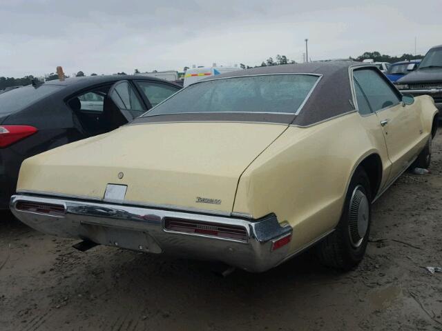 394870M603329 - 1970 OLDSMOBILE TORONADO YELLOW photo 4