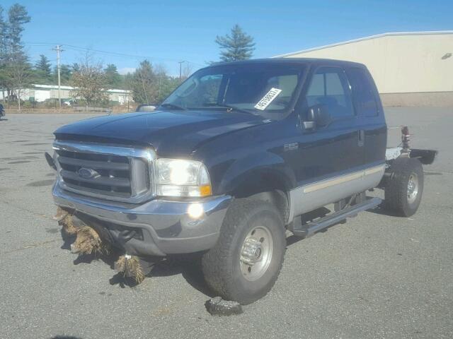 1FTNX21L14EC03106 - 2004 FORD F250 SUPER BLACK photo 8