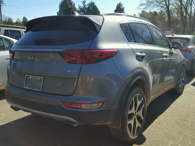 KNDPR3A62H7265692 - 2017 KIA SPORTAGE S CHARCOAL photo 4