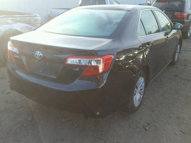 4T1BF1FK7CU585867 - 2012 TOYOTA CAMRY BASE BLACK photo 4