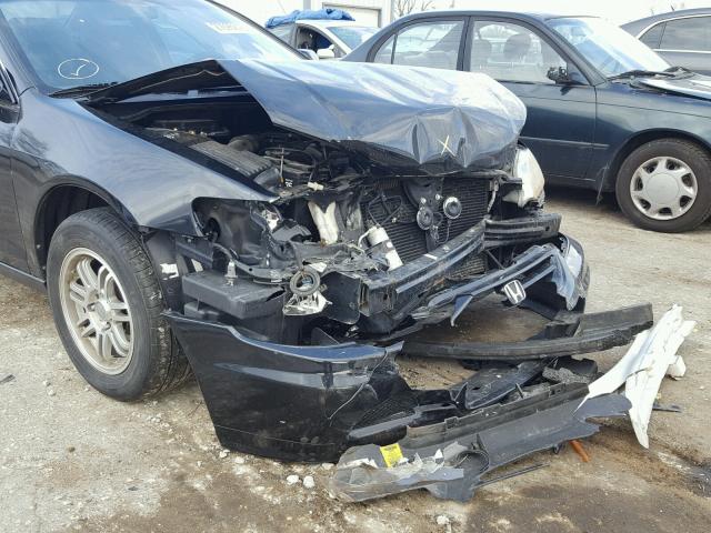 1HGCG32432A003452 - 2002 HONDA ACCORD LX BLACK photo 9