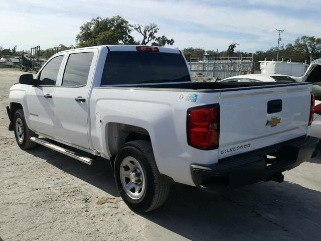 3GCPCNEC7GG126805 - 2016 CHEVROLET SILVERADO WHITE photo 3