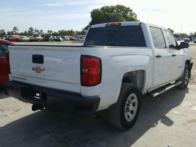 3GCPCNEC7GG126805 - 2016 CHEVROLET SILVERADO WHITE photo 4