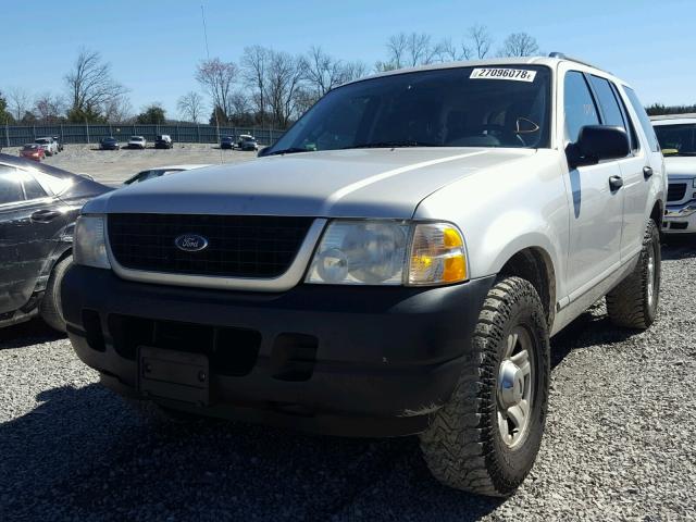 1FMZU72K73UA61194 - 2003 FORD EXPLORER X SILVER photo 2