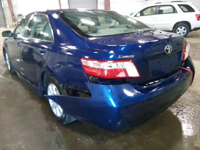 4T1BB46K47U001475 - 2007 TOYOTA CAMRY NEW BLUE photo 3