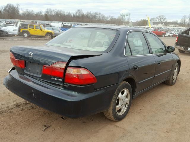 1HGCG6674YA097498 - 2000 HONDA ACCORD EX GREEN photo 4