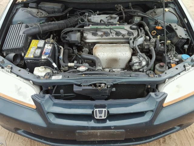 1HGCG6674YA097498 - 2000 HONDA ACCORD EX GREEN photo 7