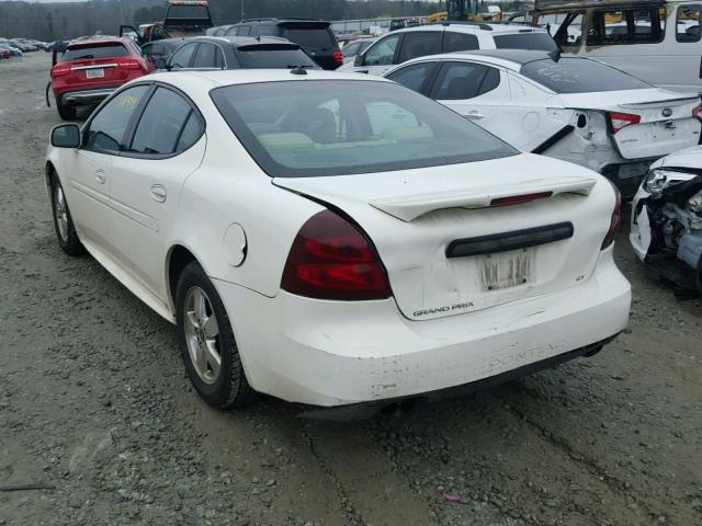 2G2WS522351243821 - 2005 PONTIAC GRAND PRIX WHITE photo 3