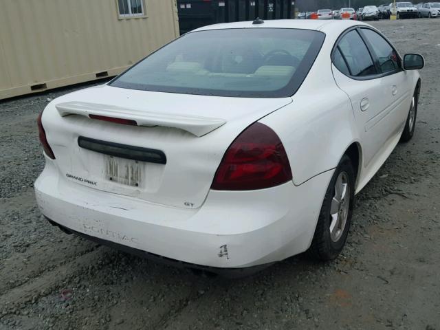 2G2WS522351243821 - 2005 PONTIAC GRAND PRIX WHITE photo 4