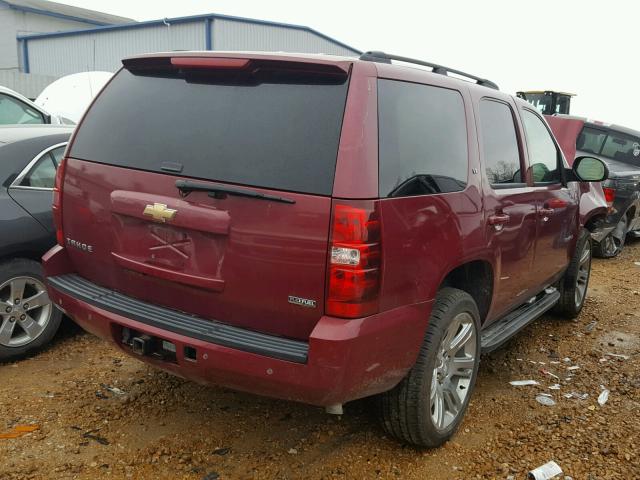 1GNFK13047J320567 - 2007 CHEVROLET TAHOE K150 MAROON photo 4