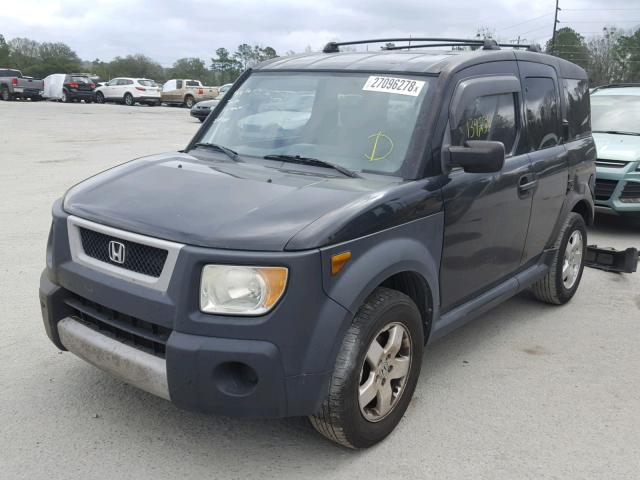 5J6YH18645L014722 - 2005 HONDA ELEMENT EX BLACK photo 2