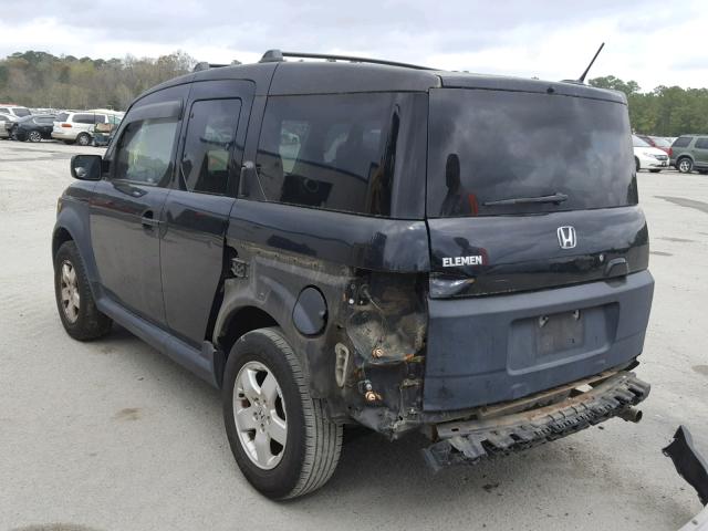 5J6YH18645L014722 - 2005 HONDA ELEMENT EX BLACK photo 3