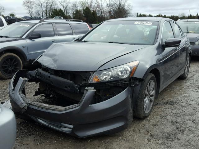 1HGCP2F74BA118513 - 2011 HONDA ACCORD EX GRAY photo 2