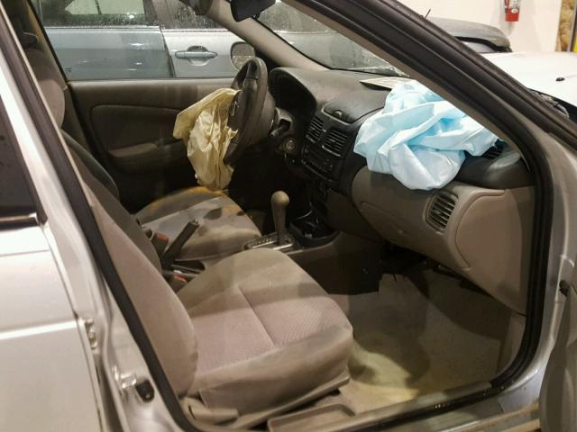 3N1CB51D26L534976 - 2006 NISSAN SENTRA 1.8 SILVER photo 5