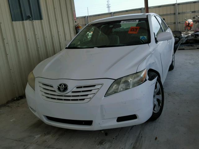 4T1BE46K39U910138 - 2009 TOYOTA CAMRY BASE WHITE photo 2