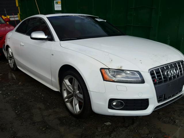 WAUVVAFR8BA039979 - 2011 AUDI S5 PRESTIG WHITE photo 1