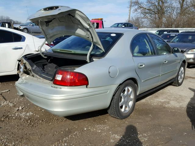 1MEFM55S83A620548 - 2003 MERCURY SABLE LS P SILVER photo 4