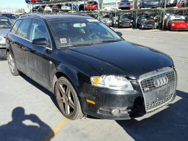 WAUKF78E98A032481 - 2008 AUDI A4 2.0T AV BLACK photo 1