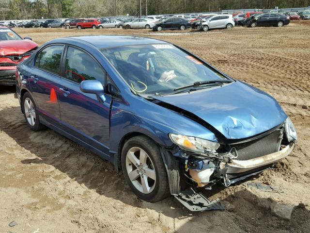 2HGFA16639H520163 - 2009 HONDA CIVIC BLUE photo 1