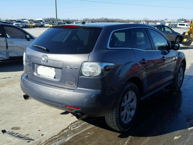 JM3ER293880192114 - 2008 MAZDA CX-7 GRAY photo 4