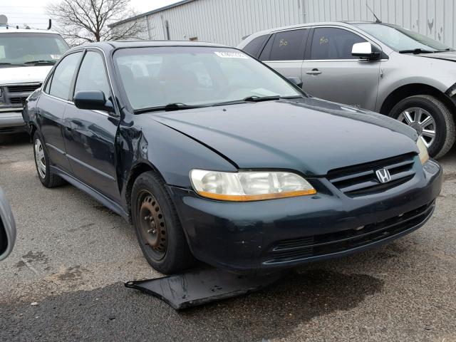 1HGCG56401A086472 - 2001 HONDA ACCORD LX GREEN photo 1