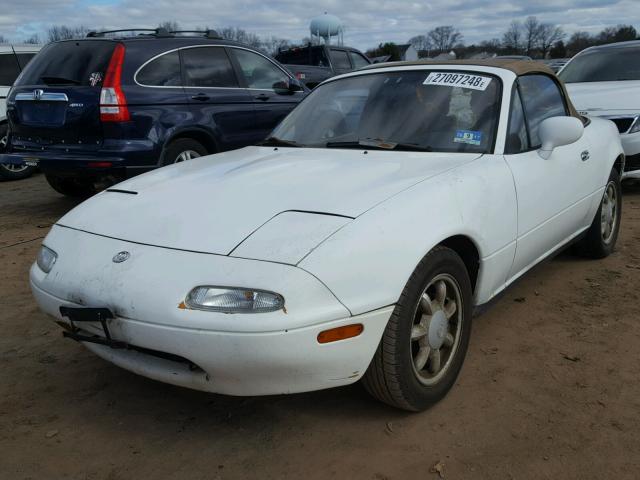 JM1NA3511P1416598 - 1993 MAZDA MX-5 MIATA WHITE photo 2