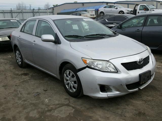 1NXBU4EE8AZ312937 - 2010 TOYOTA COROLLA BA SILVER photo 1